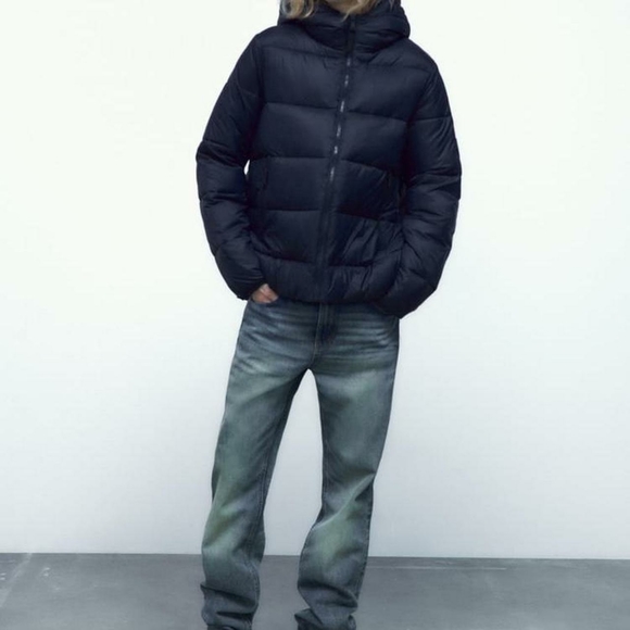 NWOT Zara Thermo Insulated Water Repellent Puffer Coat - Picture 13 of 16